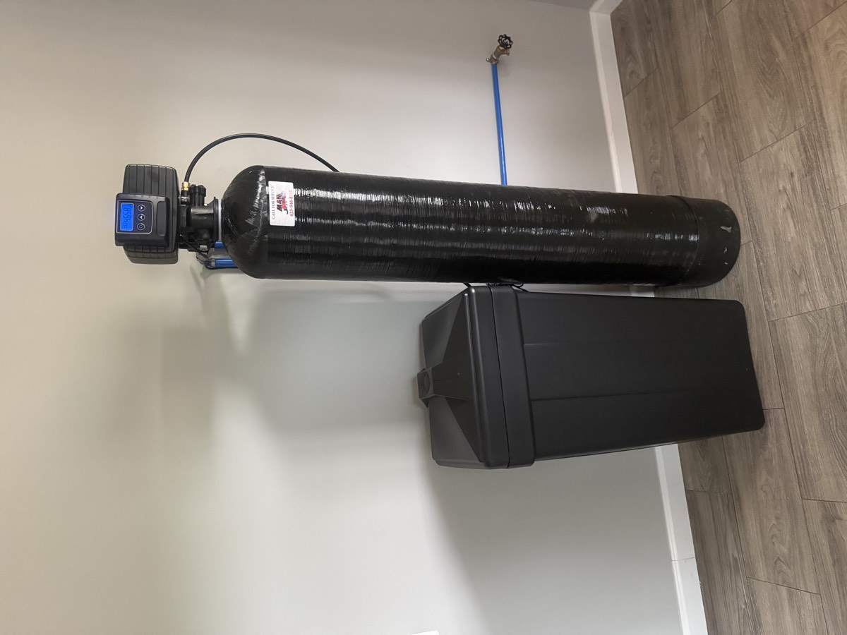 Whole-home water softener and filtration system we installed